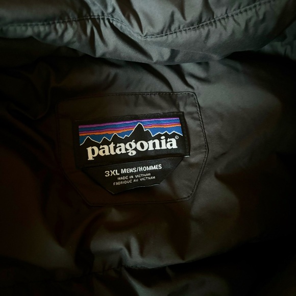 NWOT Patagonia Silent Down Puffer Jacket Black 3XL - Picture 7 of 9